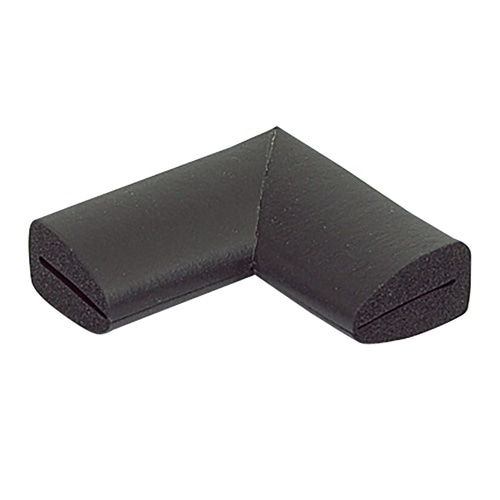 安心クッションはさみこみ型コーナー2mmブラック ブラック [1個]