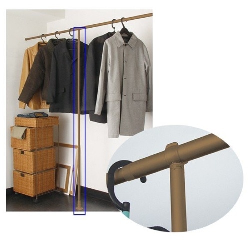 中間サポートポールM モクメ I7915 ホワイト