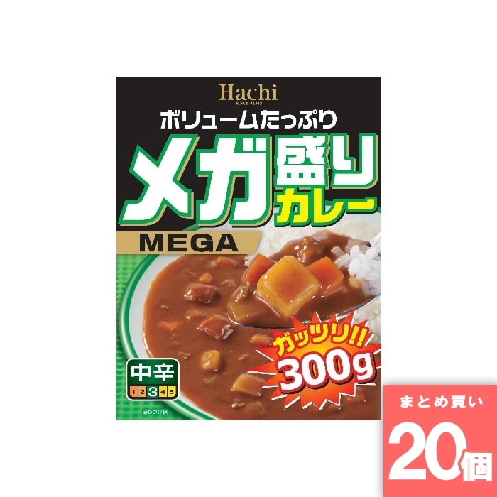 [取寄10][まとめ買い]【20個セット】メガ盛り中辛 [4902688242351]