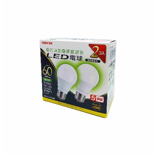 LED電球全方向60W2P LDA7N-G/60V1RP 昼白色