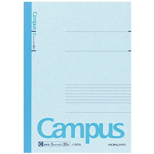 キャンパスノートC罫 5冊包装 DCノ-3CN