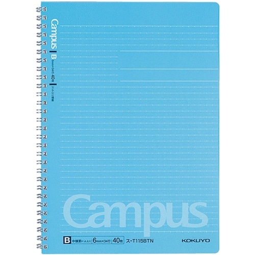 キャンパスツインPPドットB40セミB5 ス-T115BT