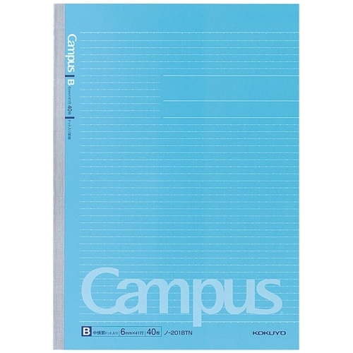 キャンパスノートB罫ドット入り40枚A4 ノ-201BT