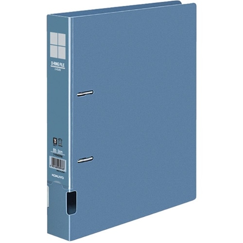 Dリングファイル B5S 30MM フ-FD431B 青