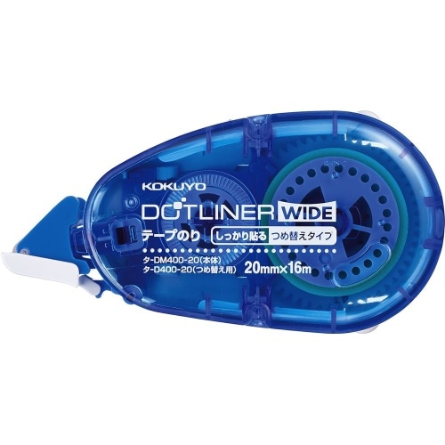 ドットライナーワイド 本体 強粘着 タ-DM400-20