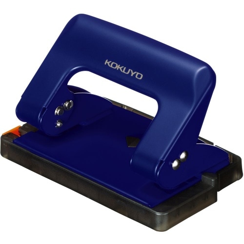 2穴パンチ<ラクアケ>ハンディタイプ PN-G17B 青