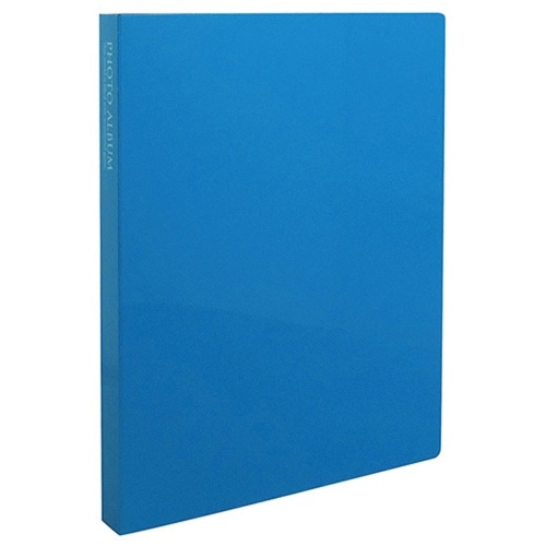 セキセイフォトアルバムブルKP80M-10 KP-80M-10 ブルー