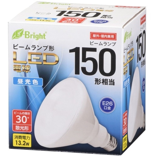 LED電球ビームランプ形E26 150W形昼光色 LDR13D-W20/150W ホワイト