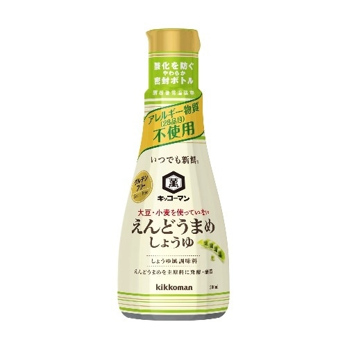 キッコーマン えんどうまめしょうゆ 200ml [1本]