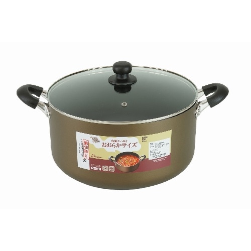 ニューおおらか鍋 IH深型両手鍋30cm [1個]
