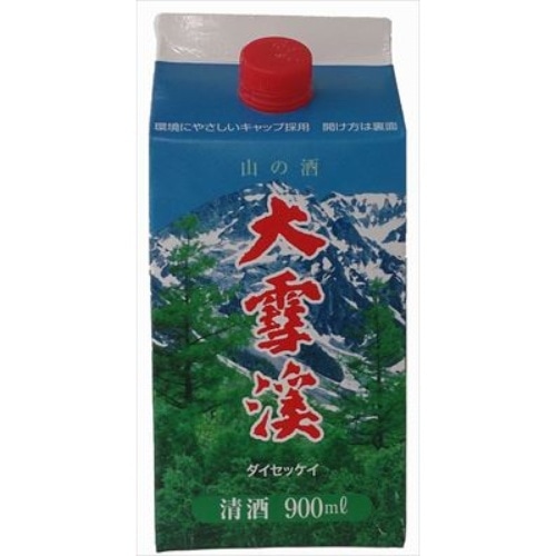 清酒 大雪渓 蔵出し パック900ml