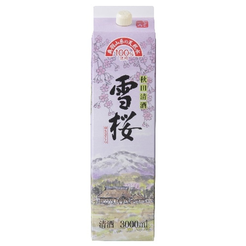 秋田県醗酵 雪桜 3L