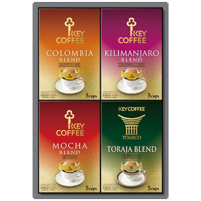 キーコーヒー ドリップオン・レギュラー コーヒー ギフト [直送商品](1214-034)