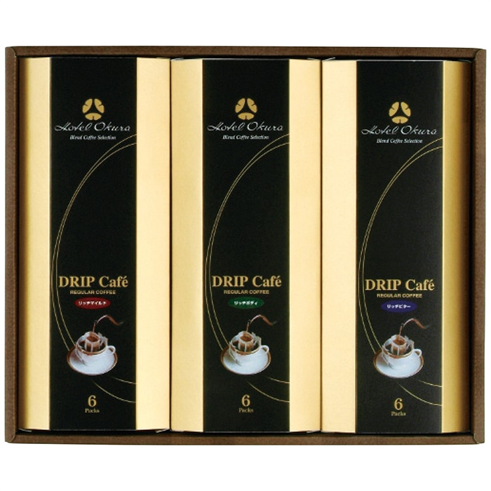 三喜屋珈琲 ホテルオークラ オリジナル ドリップ 珈琲 セット [直送商品](4213-083)