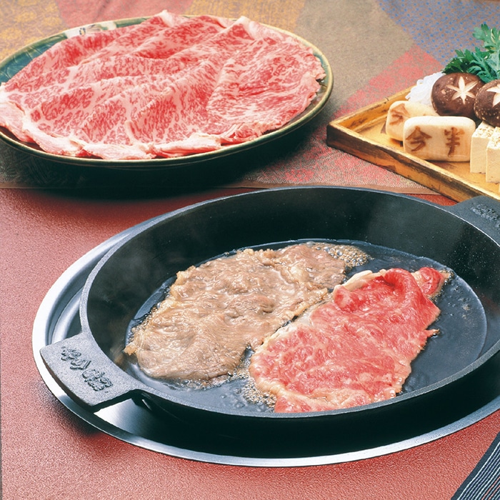 [冷蔵][直送商品]浅草今半 黒毛和牛 すき焼用(割り下付) (1265-017)