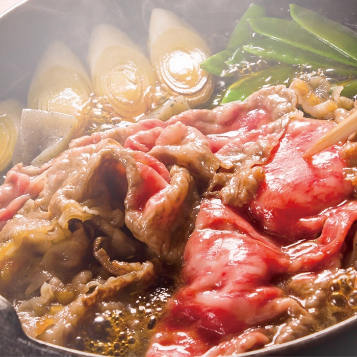 [冷凍][直送商品]松阪牛 ももバラすき焼き用(約500g) (1266-057)