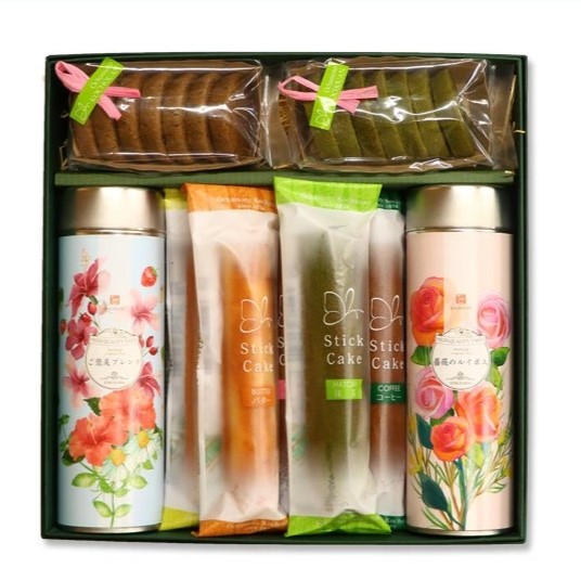 送料込み！ お茶とお菓子のマリアージュギフト