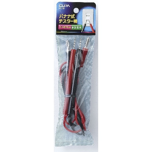 テスター棒バナナ式 PU-82 レッドブラック