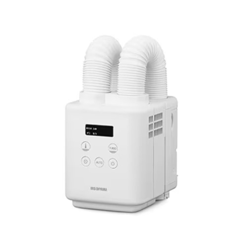 カラリエmini TURBO ツインノズル JSK-W10-W ホワイト (布団乾燥機)