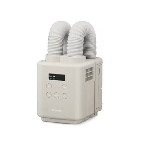 カラリエmini TURBO ツインノズル JSK-W10-HC グレージュ (布団乾燥機)