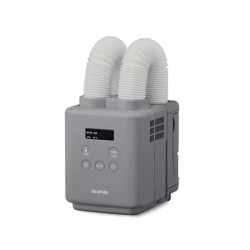 カラリエmini TURBO ツインノズル JSK-W10-H グレー (布団乾燥機)