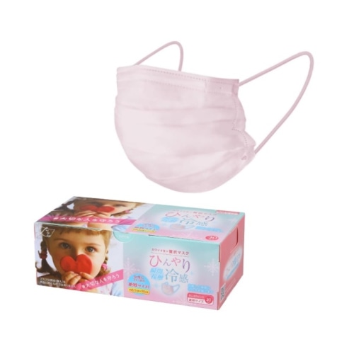 カワイイ女の贅沢マスク ひんやり冷感 30枚入