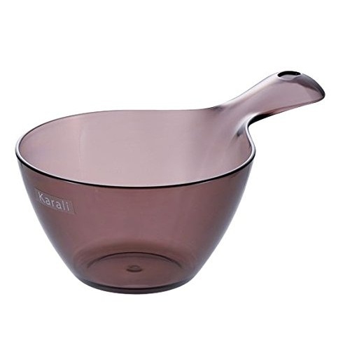 カラリ 手おけHG スモークブラウン スモークブラウン [1個入り]