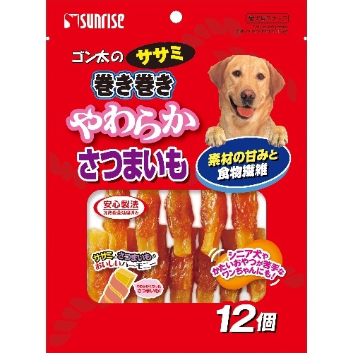 マルカン ササミ巻き巻きやわらかさつまいも12個
