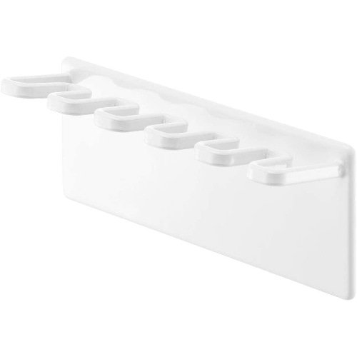 マグネット歯ブラシホルダー5連 ミスト ホワイト