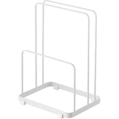 珪藻土バスマット＆体重計スタンド プレート ホワイト