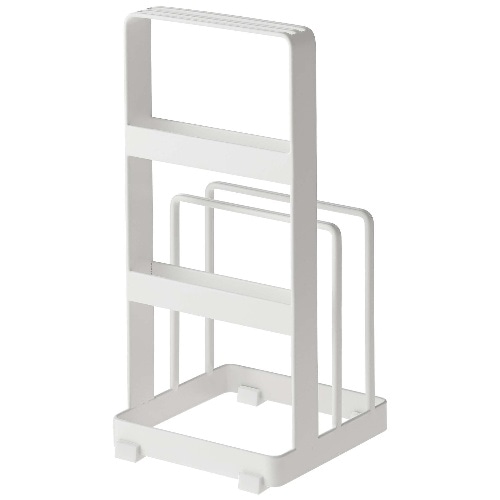 包丁＆まな板スタンド プレート ホワイト [1個入り]