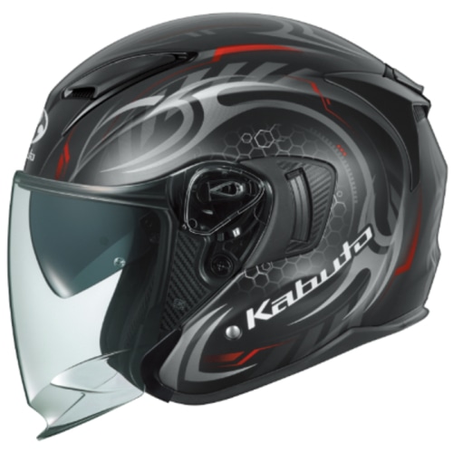 EXCEED-2 CYBER XL61-62cm フラットブラックレッド