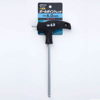 BM T型ボールポイント六角棒レンチTHL-6.0