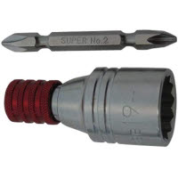 スーパーツール 電動ドリル用ソケットビット 19mm DSB19