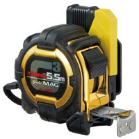 タジマ セフコンベ G3ゴールドロック マグ爪25 5.5m メートル目盛 SFG3GLM25-55BL