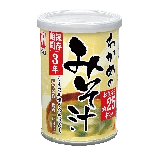 かねさ備蓄用顆粒みそ汁わかめ25 [1個]