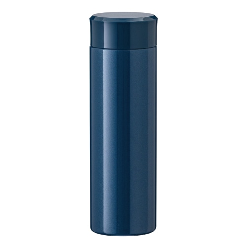 水筒 スリムマグ 500ml 超軽量 約190g 74℃以上 / 6時間 真空断熱 二重構造 WRSS-500NV ネイビー
