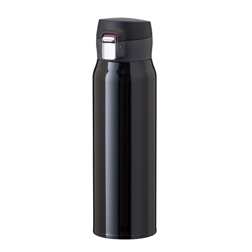 水筒 ワンタッチマグ 620ml 超軽量 約235g 73℃以上 / 6時間 真空断熱 二重構造 AREW-600BK ブラック