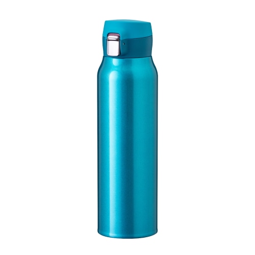 水筒 ワンタッチマグ 800ml 超軽量 約270g 77℃以上 / 6時間 真空断熱 二重構造 AREW-800GR グリーン