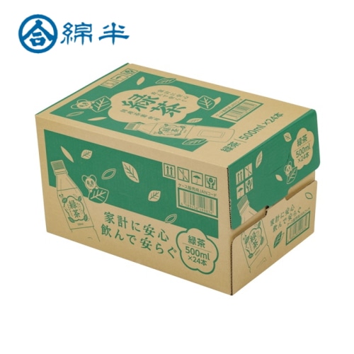[取寄10]緑茶500mlケース 24本入り [1箱][4589458499834]