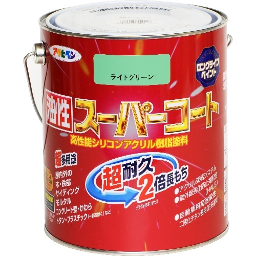 油性スーパーコート 1.6L ライトグリーン