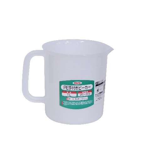 PE手付き ビーカー 1L 406364