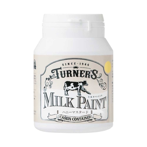 ターナー ミルクペイント 200ml ハニーM ハニーマスタード