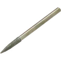 ヤナセ ダイヤモンドバー トンガリ型 3mm軸 3×14×3 #140 D03CA