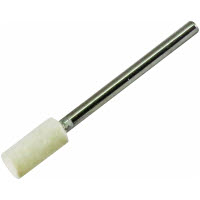 ヤナセ フェルト軸付ホイール 円筒型 6×12×3mm HFF6