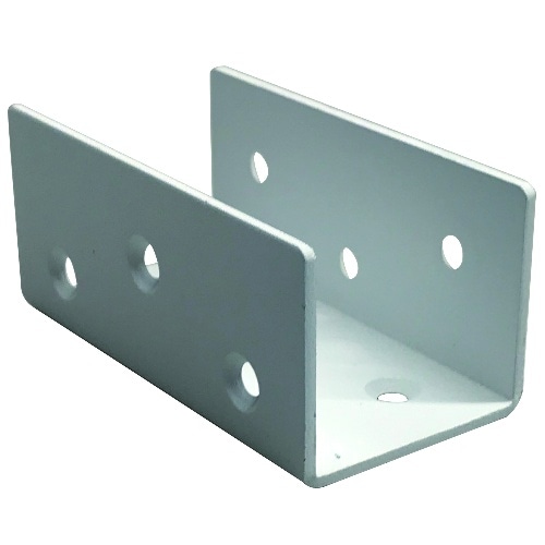 2×4サポートコの字型タイプ2 シロ [1個]