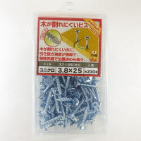 木が割れにくいビス 3.8×25 210本入