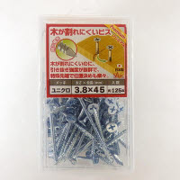 木が割れにくいビス 3.8×45 125本入