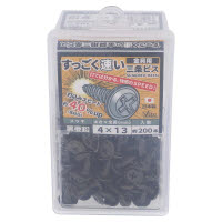 すっごく速い三条金具ビス 4×13 200本入