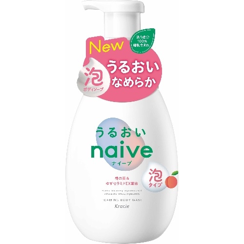 ナイーブ泡で出るボディソープうるおいタイプポンプ [1個]